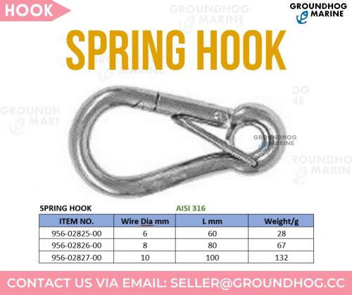 Boat Spring Hook (aisi 316) ( Boats )