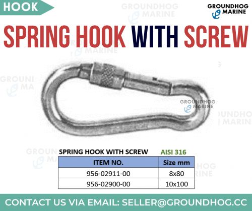 Boat Spring Hook With Screw ( Boats )