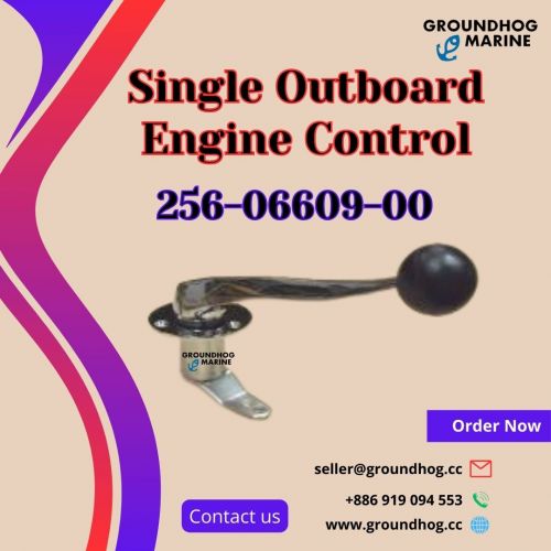 👉 Single Outboard Engine Control  256-06609-00 ( Boats )