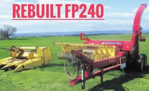 New Holland Fp240 Pull-type Forage Harvester For Sale In Hagerstown, 