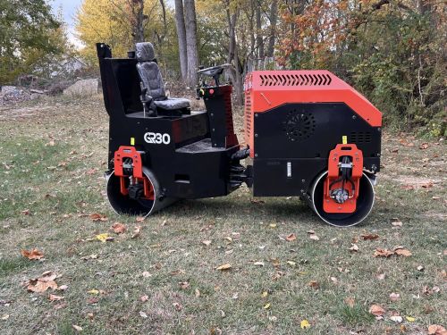 New 2025 Ground Force Gr30 Roller 3500 Lbs- Kohler Pro-command* Finan