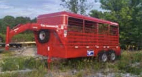 16 Ft Gooseneck Cattle Trailer For Sale In Elkton, Kentucky 42220 ( T