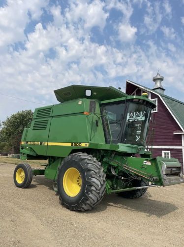 1997 John Deere 9500 Combine For Sale In Cabri, Saskatchewan, Canada 