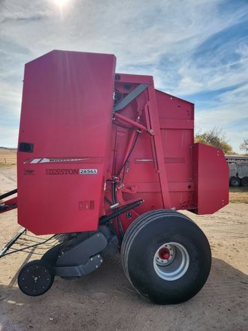 2012 Massey Ferguson Hesston 2856a Round Baler For Sale – Oakley, K