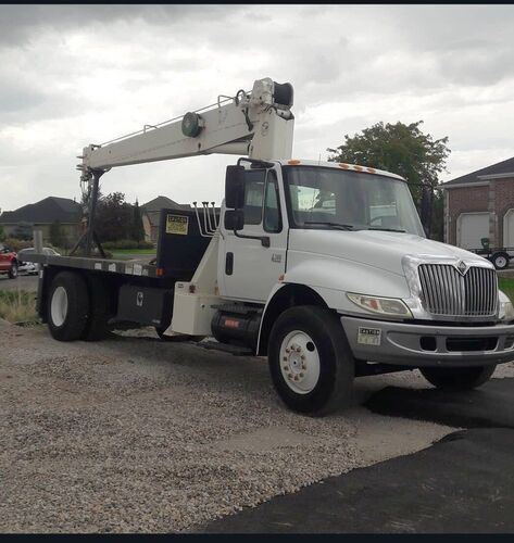 2005 International Flatbed Boom Truck For Sale In Ogden, Utah 84414 (