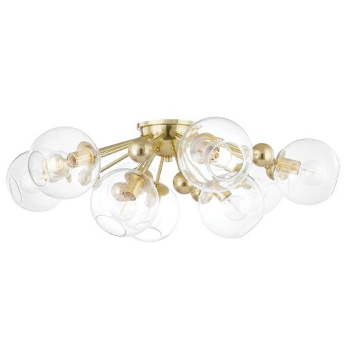 Abbott: Sophisticated Semi-flush Lighting ( Air Seeders )