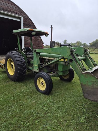 1976 John Deere 2240 Tractor With 145 Loader ( Tractors - John Deere 
