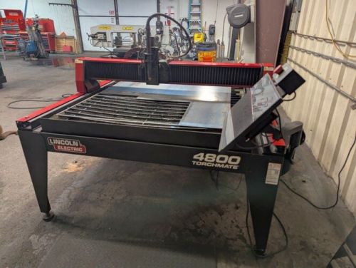 Lincoln Electric Torchmate 4800 Cnc Plasma Table – For Sale In Spri