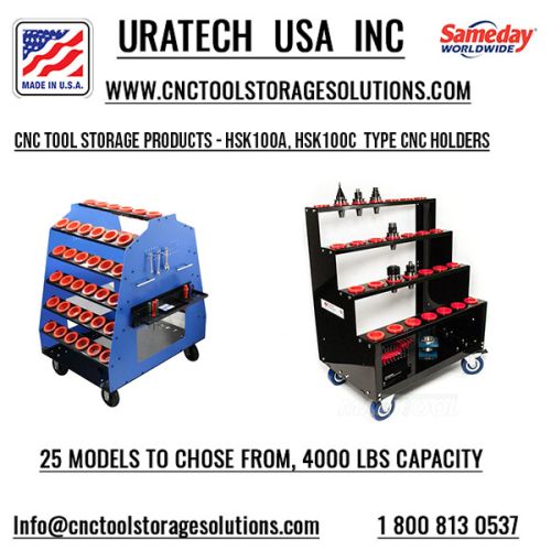 Uratech:  High-quality Cnc Tool Storage For Hsk 100 Holders ( Busines