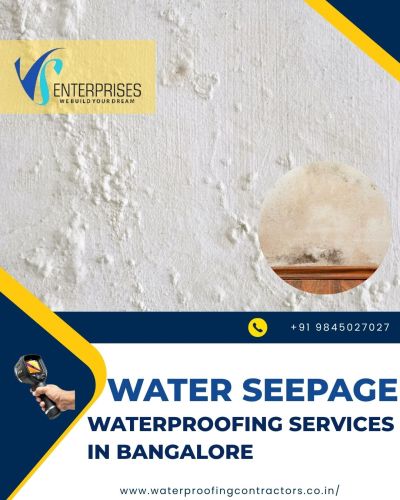 Water Seepage Waterproofing Services In Bangalore ( Buildings )
