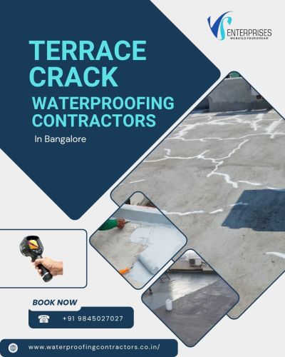 Terrace Crack Waterproofing Contractors In Bangalore ( Buildings )