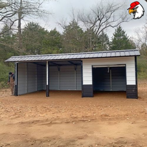 12x30x10/7 Loafing Shed ( Buildings )