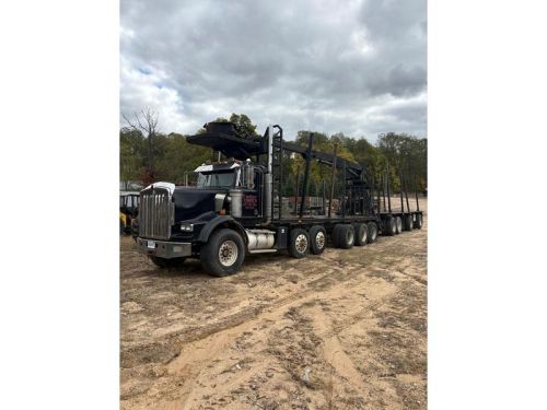 1999 Kenworth Log Truck With Pup ( Trucks )