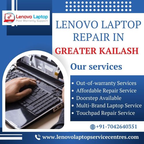 Fast & Affordable Lenovo Laptop Repair In Greater Kailash ( Computers