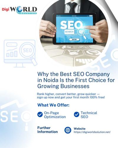 Why The Best Seo Company In Noida Is The First Choice For Growing Bus