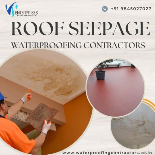 Roof Seepage Waterproofing Contractors In Bangalore ( Buildings )