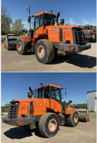 For Sale: 2021 Doosan Dl220-5 Wheel Loader – High Lift, Tier 4 ( Mi