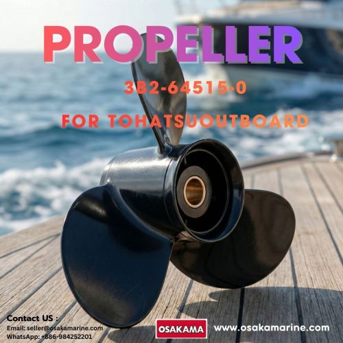 For Sale: Osaka Marine Outboard Propeller 3b2-64515-0 – Fits Tohats