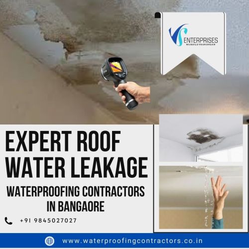 Expert Roof Water Leakage Waterproofing Contractors In Bangalore ( Bu