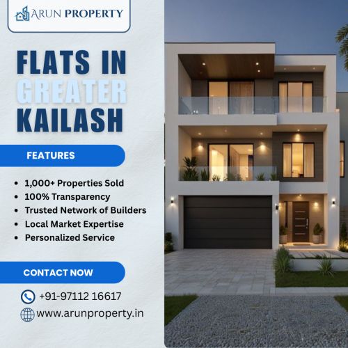 Upcoming Residential Floors In Greater Kailash 1 – Enquire With Aru
