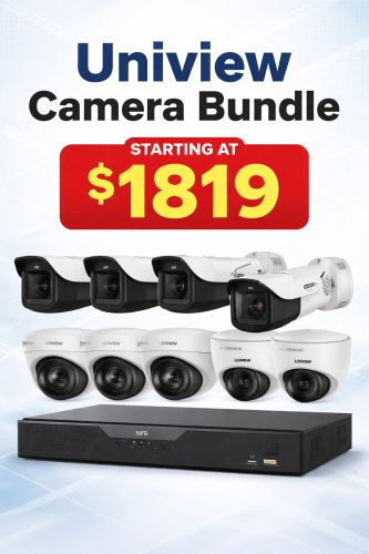 Ultimate Security – Uniview Camera Bundles Starting At $1,819 ( Sec