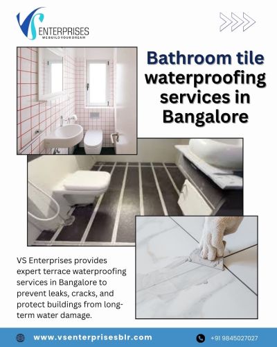 Bathroom Tile Waterproofing Services In Bangalore ( Buildings )