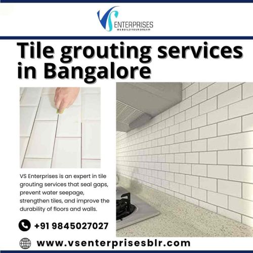 Tile Grouting Services In Bangalore ( Buildings )