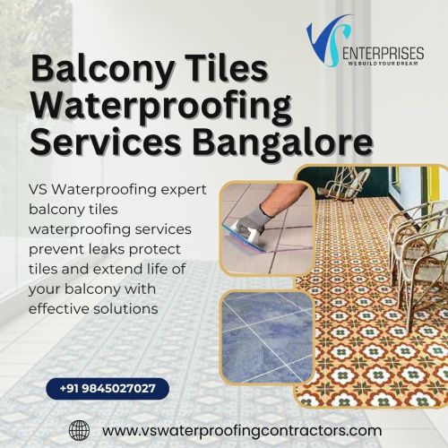 Balcony Tiles Waterproofing Services Bangalore ( Buildings )