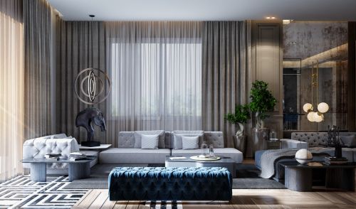 Elegant Kitchen 2 Bhk Flat Interior Design Services – Aahteeg Inter