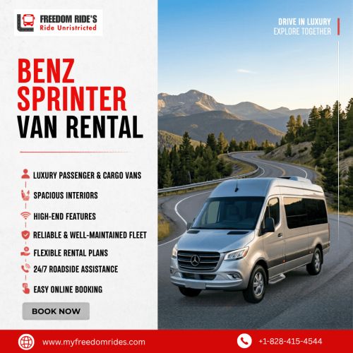 Executive Benz Sprinter Van Rental For Corporate Use ( Pickups )