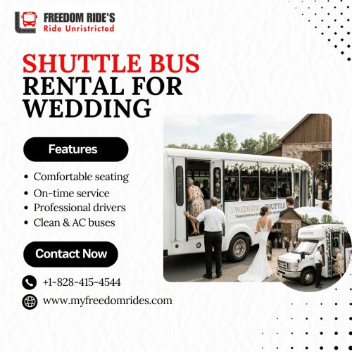 Stress-free Wedding Travel With Shuttle Bus Rental ( Pickups )