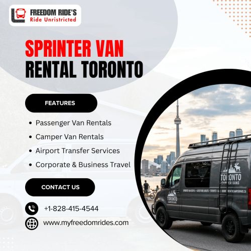 Luxurious Group Travel: Premium Sprinter Van Rental Toronto ( Pickups