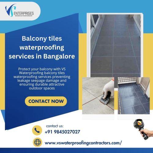 Balcony Tiles Waterproofing Services In Bangalore ( Buildings )