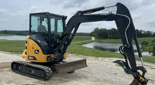Reduced $16,300 - 2021 Deere 35g Mini Excavator ( Tractors - John Dee