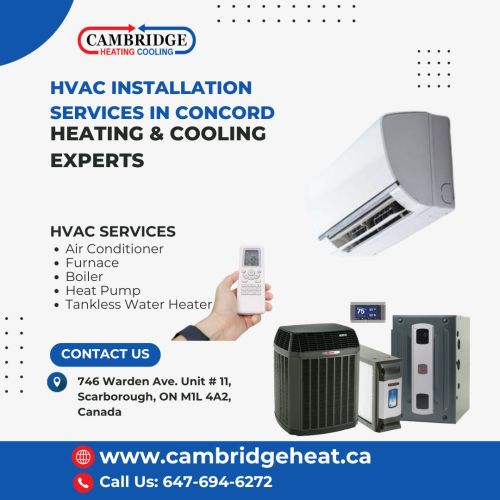 Hvac Installation Services In Concord | Heating & Cooling Experts ( M