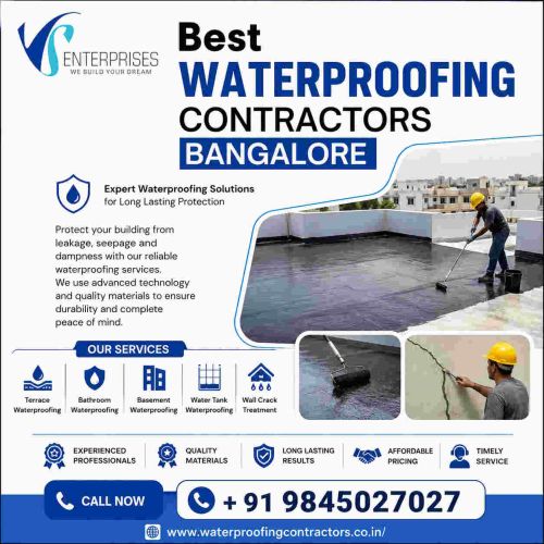 Best Waterproofing Contractors In Bangalore ( Buildings )