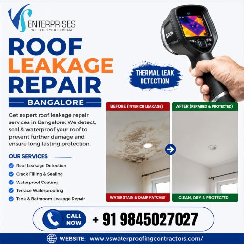 Professional Roof Leakage Repair Bangalore ( Buildings )