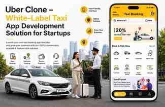 Uber Clone – White-label Taxi App Development Solution For Startups