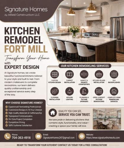 Kitchen Remodel Fort Mill: Transform Your Home With Expert Design ( A