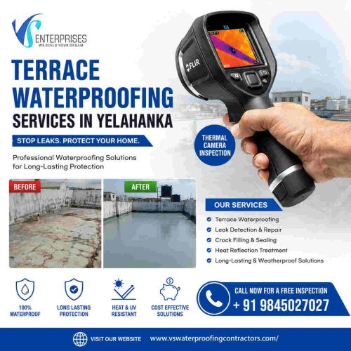 Terrace Waterproofing Services In Yelahanka ( Buildings )