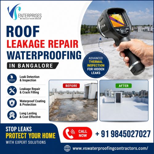 Roof Leakage Repair Waterproofing In Bangalore ( Buildings )