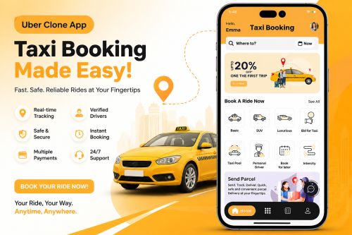 Uber Clone App Development | Build Taxi Booking App Like Uber Today (