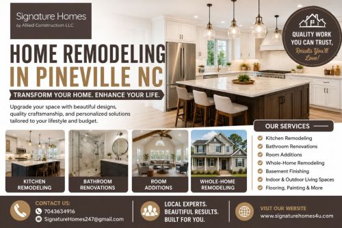 Pineville Nc Home Remodeling Experts | Free Design Consultation ( Air