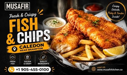 Fish And Chips Caledon – Crispy Flavours Worth The Drive ( Free )