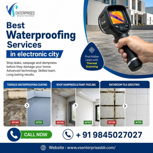 Best Waterproofing Services In Electronic City ( Buildings )