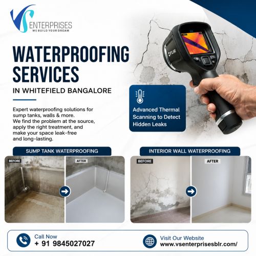 Waterproofing Services In Whitefield Bangalore ( Buildings )