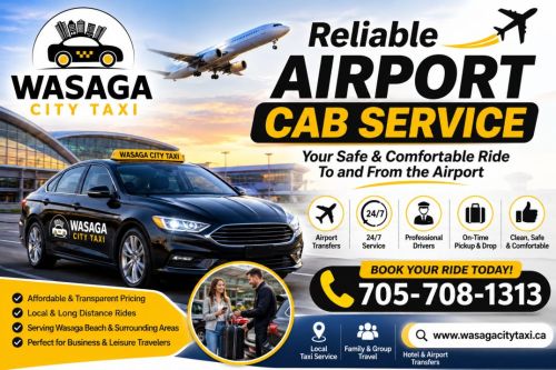 Trusted Wasaga Taxi Service For Comfortable Rides Anytime ( Aircraft 