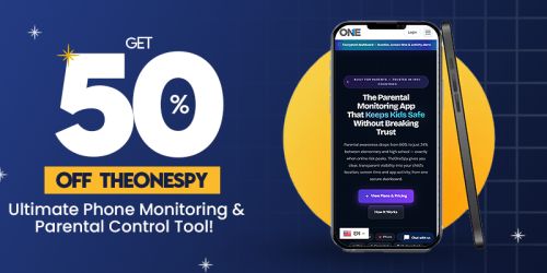 Theonespy Phone Monitoring Software – 50% Off ( Security/safety )