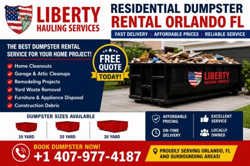 Affordable 20 Yard Dumpsters Rentals Orlando For Any Project ( Alpaca