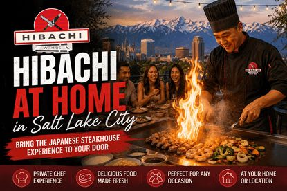 Hibachi At Home In Salt Lake City – Bring The Sizzle To Your Backya